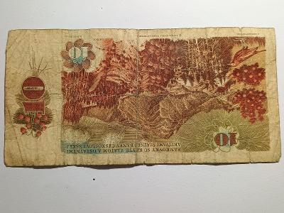 sk desiatich korunova bankovka 1986