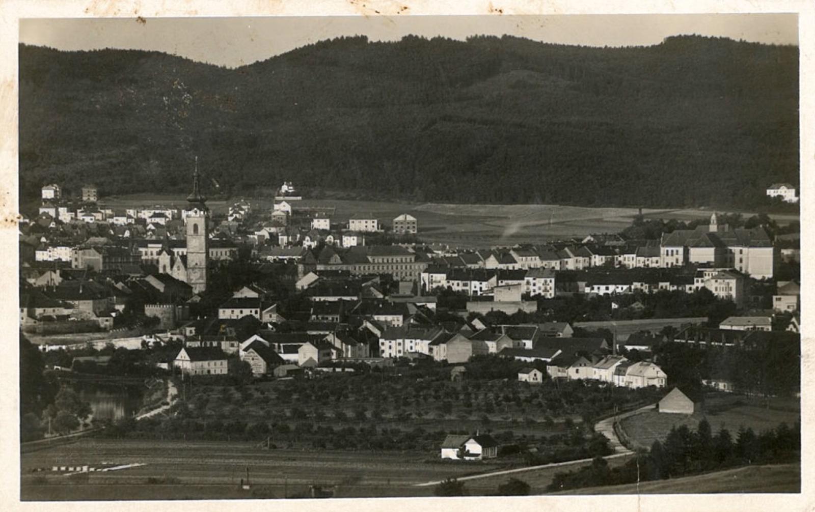 Piesok - 1941 - Pohľadnice miestopis