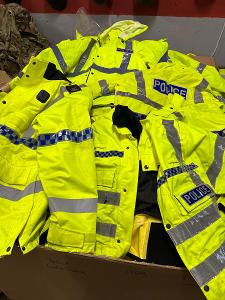 UK policejni bunda velikosti S , M, L , XL