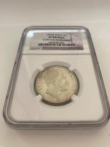 Mince Itálie 1905 R 2 Lire - NGC - Striebro