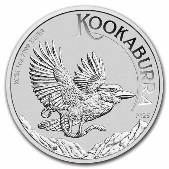 Strieborná minca Kookaburra 1 oz 999,9/1000 2024 v kapsule - Numizmatika