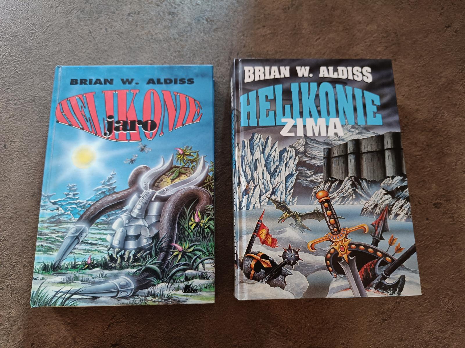 Helikonia jar, Helikonia zima/Brian W. Aldiss (vydanie prvé) - Knižné sci-fi / fantasy