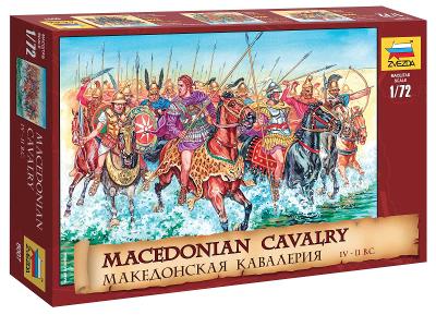 Zvezda - figúrky Kavalérie macedónskej armády IV-II B. C., 8007, 1/72