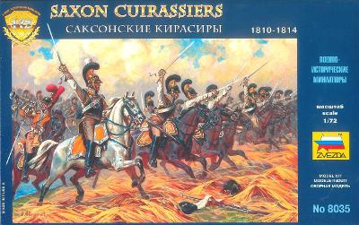 Zvezda - Saxon Cuirassiers 1810-1814, Wargames (AoB) 8035, 1/72