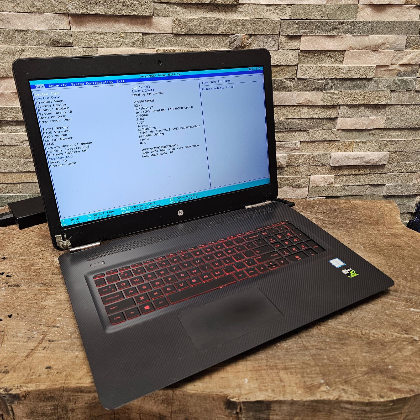 Hp omen 17 2024 i7 6700hq gtx 965m