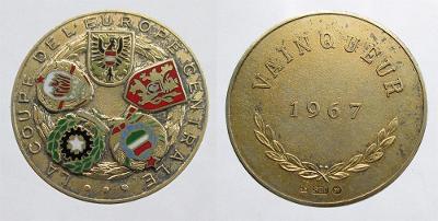 Stredoeurópsky pohár 1967 Gold medal - Spartak Trnava