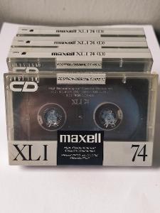 Audiokazety Maxell XLI 74 (Japonsko)