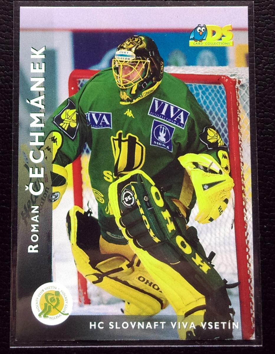 Roman Čechmánek DS 1999 HC Vsetín - Hokejové karty