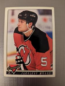 🔝 O-Pee-Chee Premier | #307 Jaroslav Modry | New Jersey Devils (NHL)