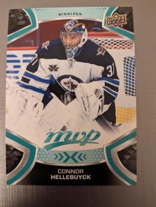🔝 Upper Deck MVP 2021-22 | #155 Connor Hellebuyck | Winnipeg (NHL)