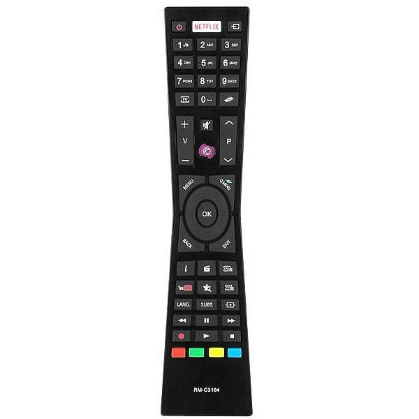 JVC RM-C3184 náhradný diaľkový ovládač s tlačidlom Netflix - TV – Televízie