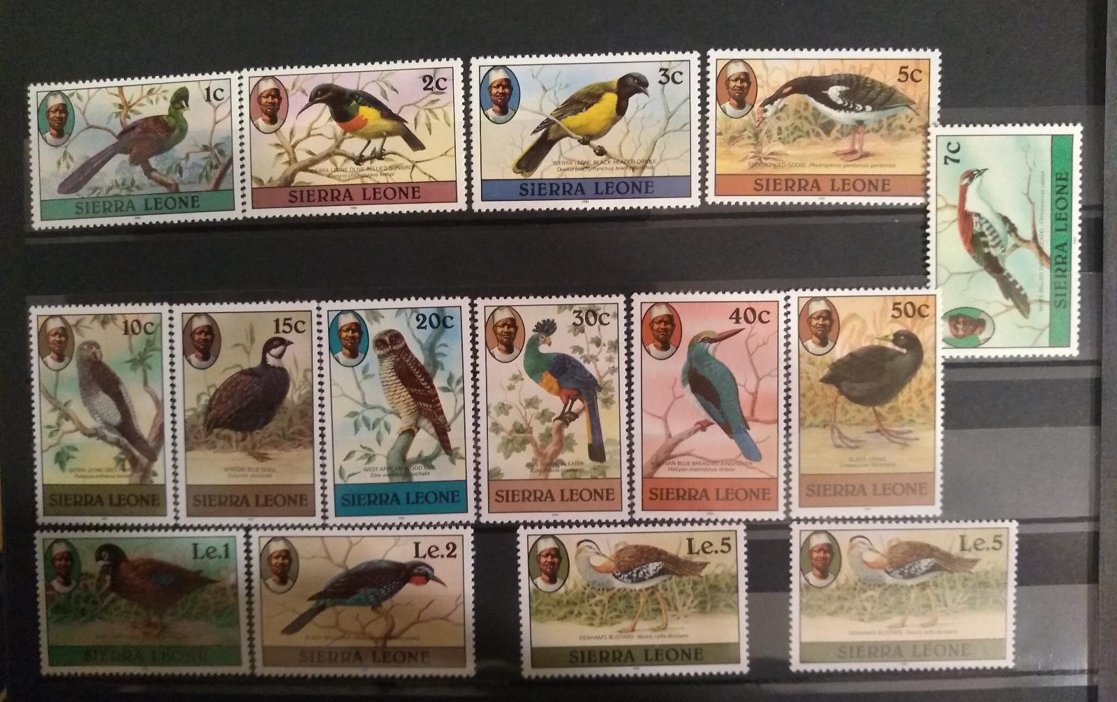 Sierra Leone,1983 - Tematické známky