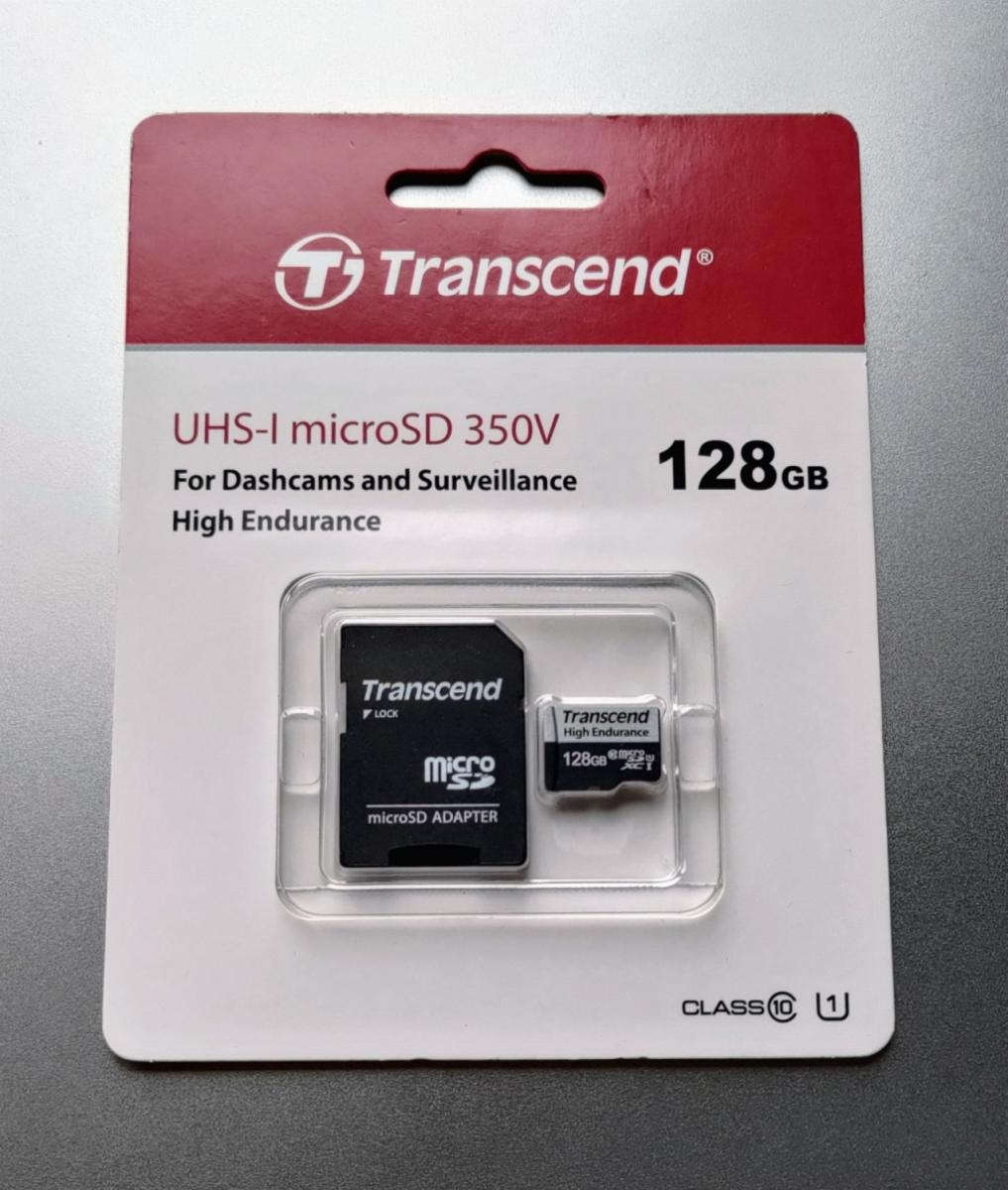 Transcend microSDXC 128 GB 350V pamäťová karta UHS-I U1 + SD adaptér - Elektro