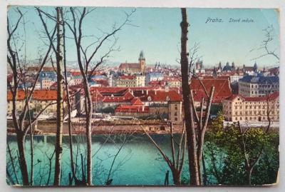 Stará pohlednice, Praha-Staré město 1911