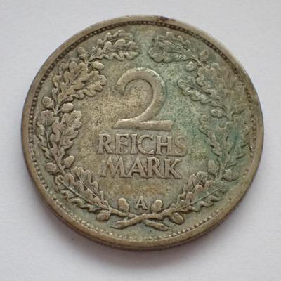 Německo - 2 reichsmark 1926 A (38.14.C.4)