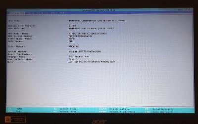 Základní deska LA-D641P s Celeron N3350 z Acer Aspire ES1-533