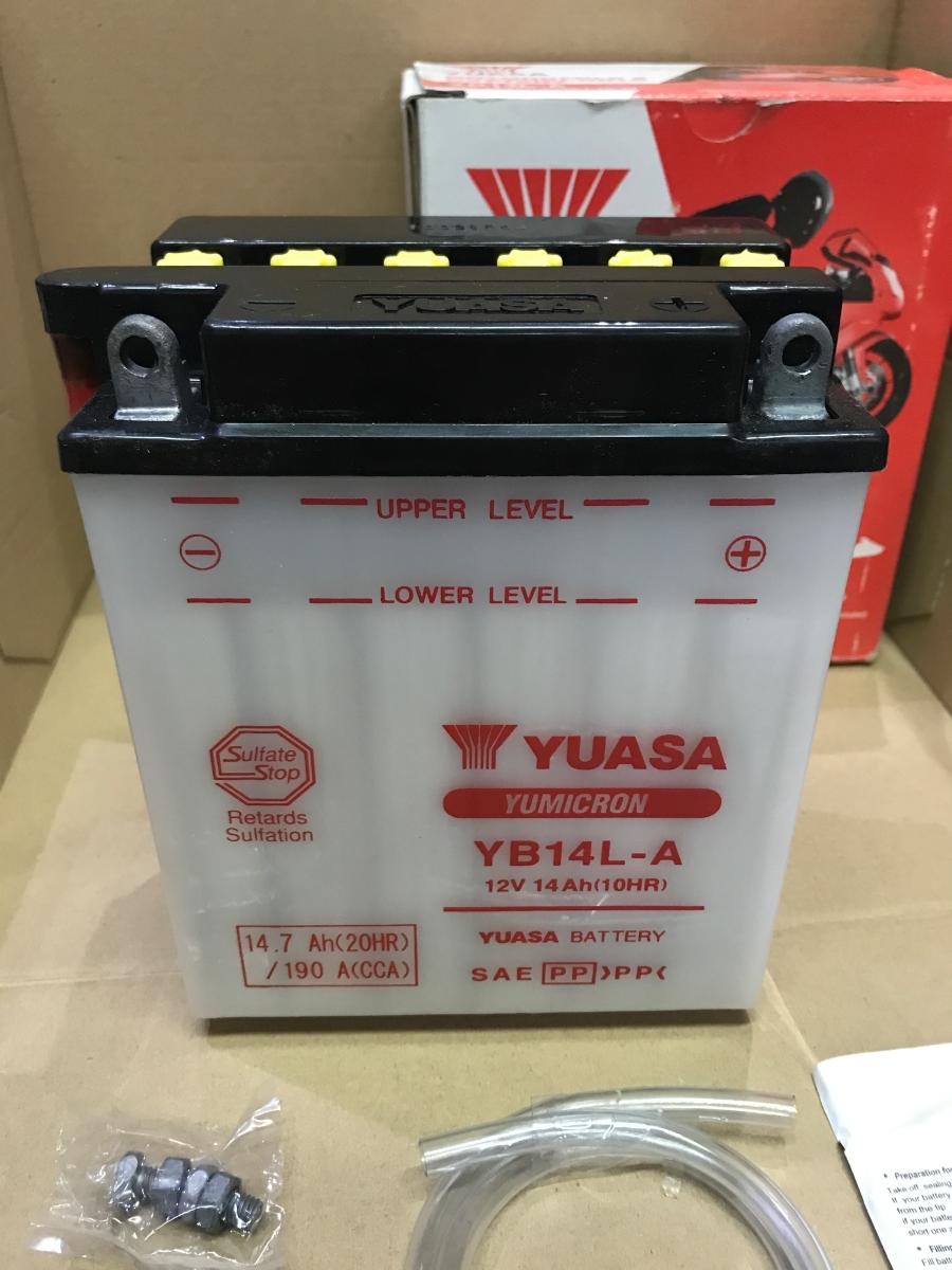 Nová značková batéria Yuasa YB14L-A 12V 14Ah - Auto-moto