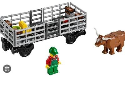 Lego City vagon s koněm ze setu 60052