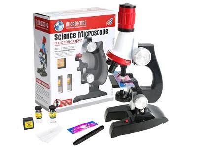 Velký bateriový mikroskop pro malé vědce..