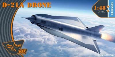D-21A Drone UAV series (ADVANCED) - Clear Prop CP4819 1:48