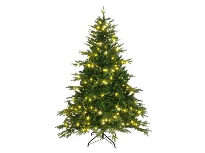 Umělý vánoční stromek 830-557V90GN, s řetězem LED světel - A