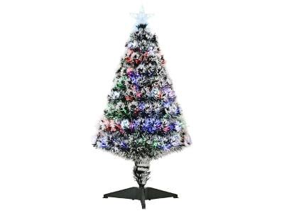 Umělý vánoční stromek 830-400V90, s LED světlem, sedmibarevný - A