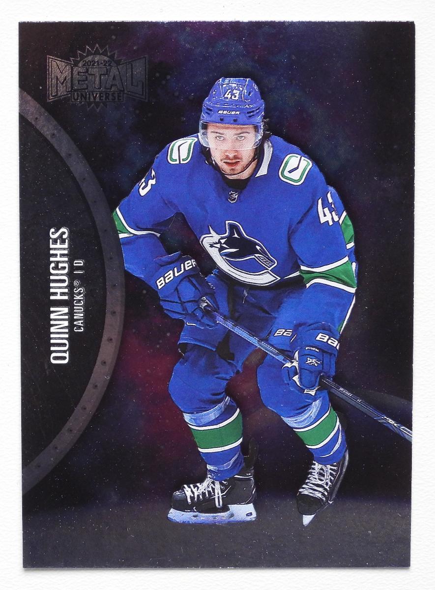 Quinn Hughes - NHL Vancouver Canucks - SkyBox Metal 21/22 č. - Hokejové karty