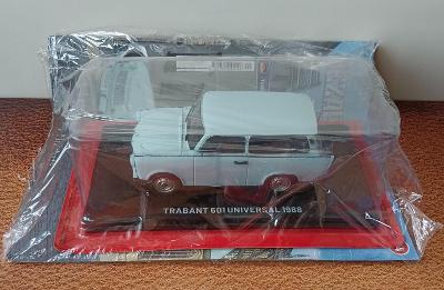 Trabant 601 Universal 1988, 1:24 hachette, nezapomenutelné automobily