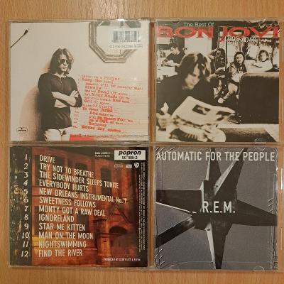 Originálne CD - The Best Of BON JOVI, R.E.M. (cena za kus)