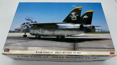 Hasegawa F-14B Tomcat Jolly Rogers VF-103 1:48 + doplnky