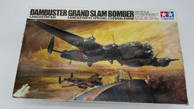 Tamiya Avro Lancaster Dambuster Grand Slam bomber 1:48 + doplnky