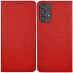 Flipové červené púzdro Magnet + tvrdené sklo Samsung Galaxy A13 - undefined