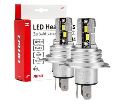Žiarovky LED Predné svetlomety H-series mimi max 42W H4 súprava 2 ks