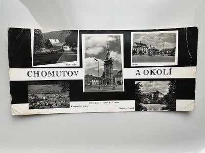 stará pohlednice - CHOMUTOV A OKOLÍ 