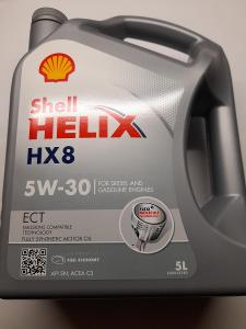 Motorový olej Shell Helix 5w30 HX8  , bal. 5 litrů