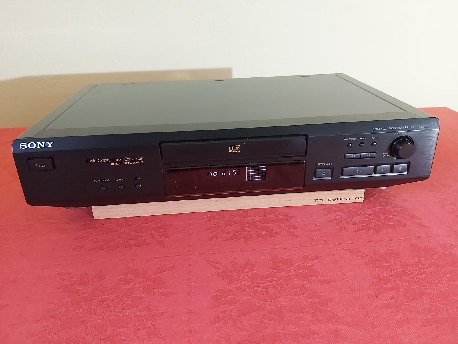 CD prehrávač SONY CDP-XE 220 - TV, audio, video