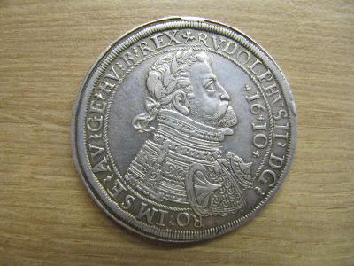 Toliar Rudolf II. - pekný 1610