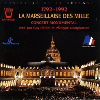 CD La Marseillaise das Mille / Concert Monumental 1792-1992