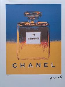 Andy Warhol - Chanel - Certifikát Leo Castelli