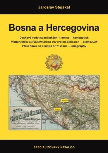 Bosna a Hercegovina doskové vady na známkach 1. emisie - kamenotisk