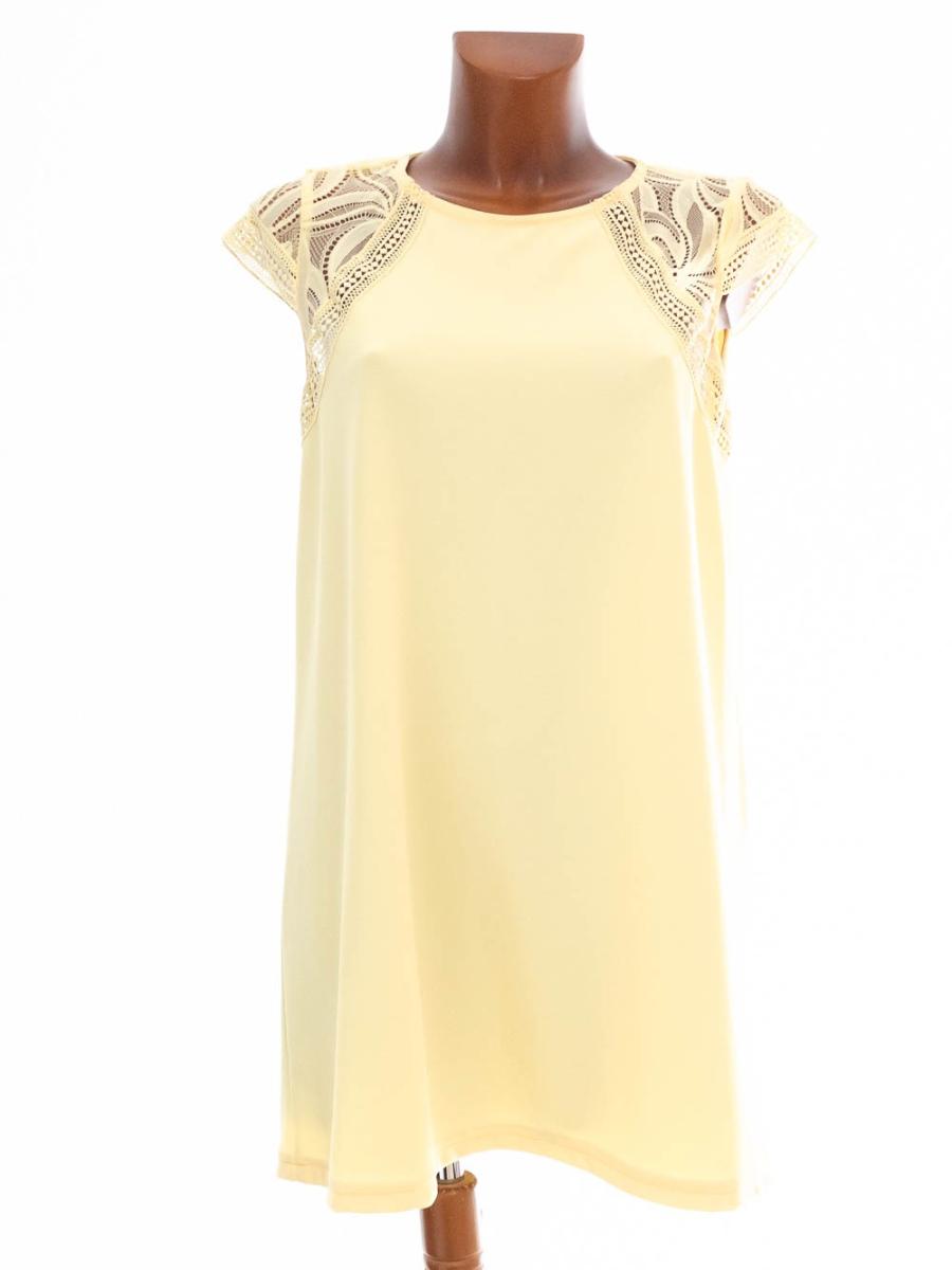 M Mohito žlté dámske šaty - Dámske oblečenie