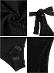 Čierne body s viazaním na ramene L bavlnené (42/44) - Dámske oblečenie
