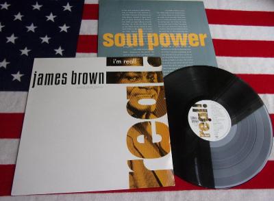 🔥 LP: JAMES BROWN with Full Force - I'M REAL, (EX++) England press'88