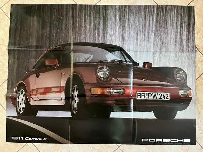 Prospekt Porsche 911 Carrera Plakát