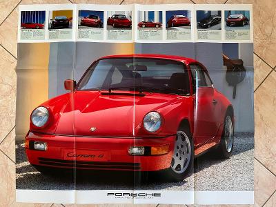 Prospekt Porsche 911 Carrera Plakát