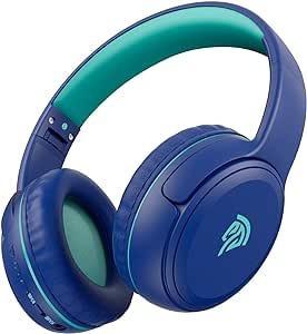 Detské slúchadlá EasySMX Bluetooth - modré