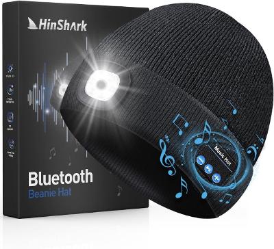 Čepice Hinshark / Bluetooth s LED světlem  kempovaní / turistika /207