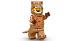 Minifigúrka LEGO® 71037 24. séria – Fanúšik v kostýme T-Rexa - Hračky
