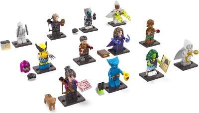 LEGO MARVEL 71039 - Kompletních 12 figurek