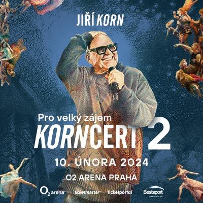 Listy O2 arena Jiří Korn - KORNCERT 2 - Zábava